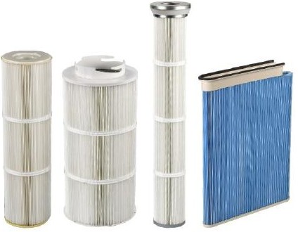 Oil and Water Resistant Filter Cartridges